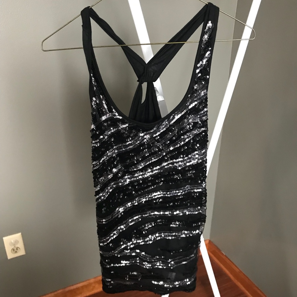 Charlotte Russe Sequins Tank
